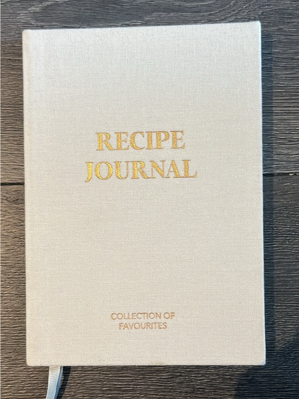 Recipe journal
